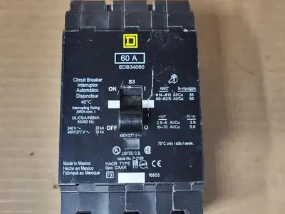 NEW SQUARE D EDB34060