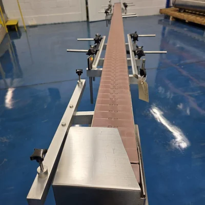 Conveyor Stainless steel 4.5 inch large 13 feet long 36 inc height # 1059