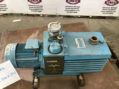 Stokes 017-241 MicroVane Rotary Vane Vacuum Pump 208V