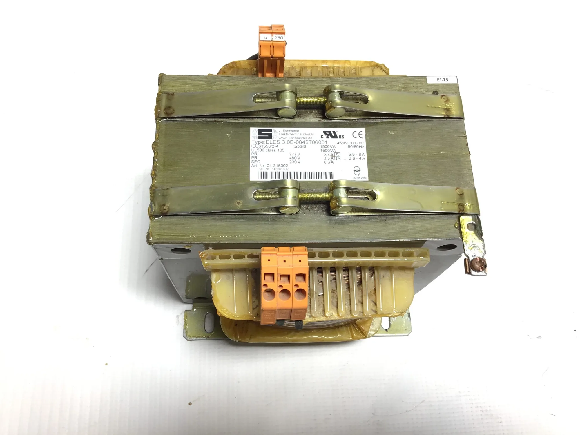 USED SCHNEIDER ELEKTROTECHNIK 🔌 MODEL: ELES 3.0B-0845T06001 – BUILT WITH PRECISION ENGINEERING FOR DEPENDABLE POWER CONVERSION.