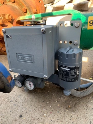 Jetcooker valve with Fisher actuator and positioner!