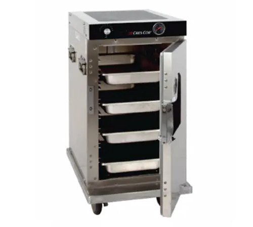 Cres Cor H-339-128-CZ 1/2 Height Insulated Mobile Heated Cabinet W/ (8) Pan Capacity, 120v