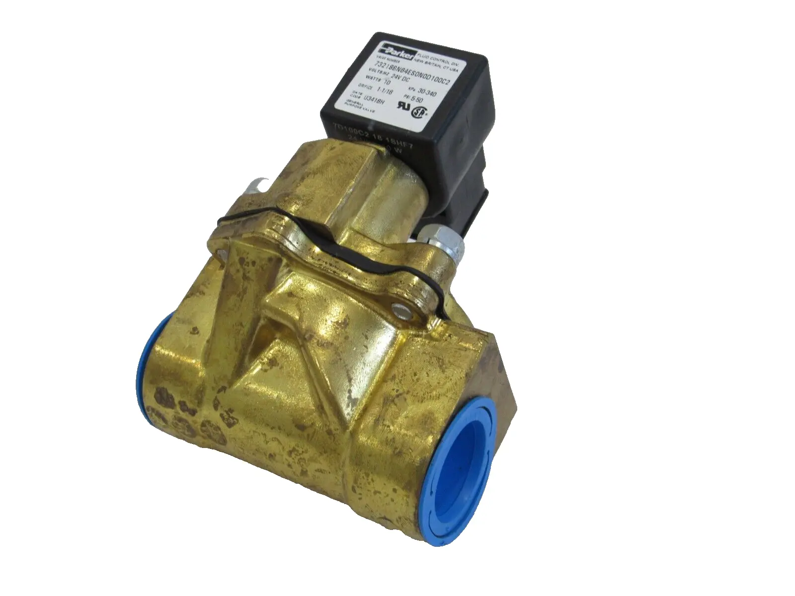 NEW PARKER 73218BN64ES0N0D100C2 VALVE 24V U3418H