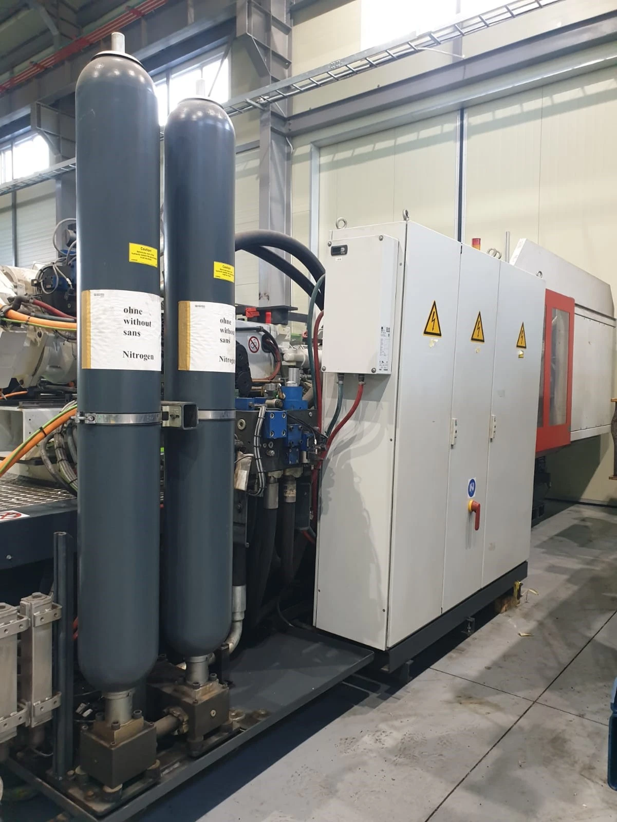 USED 2015 FERROMATIK MILACRON K-TEC 450 TONS
