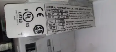 Used SQUARE D/TELEMECANIQUE ["GS1-JU3", "16321-3"] Relays & Switches Arizona US | ASSET CONVERSION SPECIALISTS, INC. #1319438