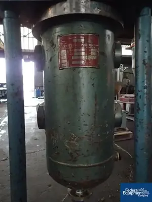 USED Patterson Industries 10 Gal Patterson Industries Reactor, 316 S/S, 300/315#