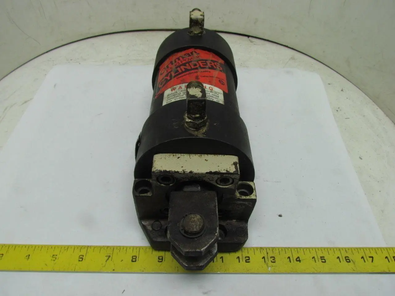 Ortman 3.500X4.250 Pneumatic Air Cylinder 3-1/2" Bore 4-1/4" Stroke Roundline
