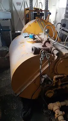 USED GARDNER DENVER PA-8, 4 1/2 X 8 TRIPLEX MUD PUMP