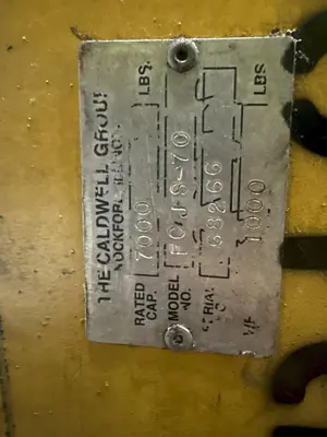 USED CALDWELL FCJS-70