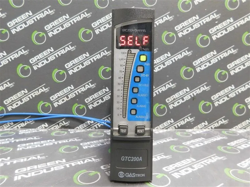 Gastron GTC200A Multi-Channel Gas Detector Density Indicating Receiver Used