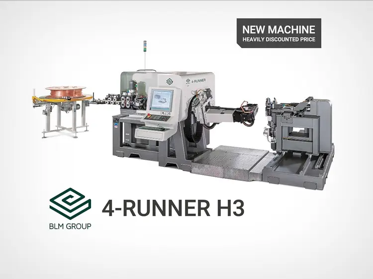 New | in-Stock 2017 BLM 4-RUNNER H3 Pipe, Tube & Bar Benders | Machine Factory Outlet #1267088