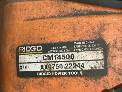 Used RIDGID CM14500 Abrasive & Friction Saws Ohio US | HGR 24 #1508133