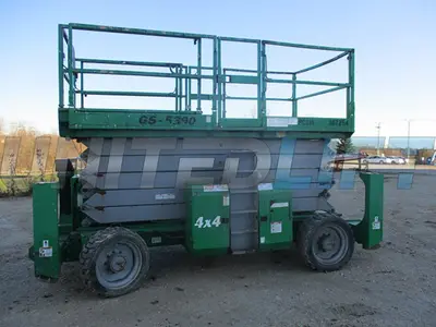 Used 2010 Genie GS5390RT Scissor Lifters New York US | United Lift #1445684