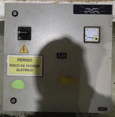 Alfa-Laval P-605 SGP-11 lube oil purifier, SS.