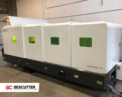2026 Bescutter SPACE SAVER 5'x10' | 3000W - 6000W | Fiber Laser for Metal Sheet Cutting