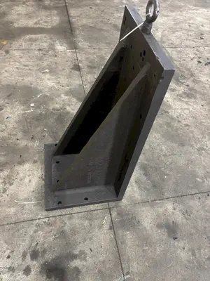 (2) 18" X 18" X 36" X ANGLE PLATES: YOBRO #24037