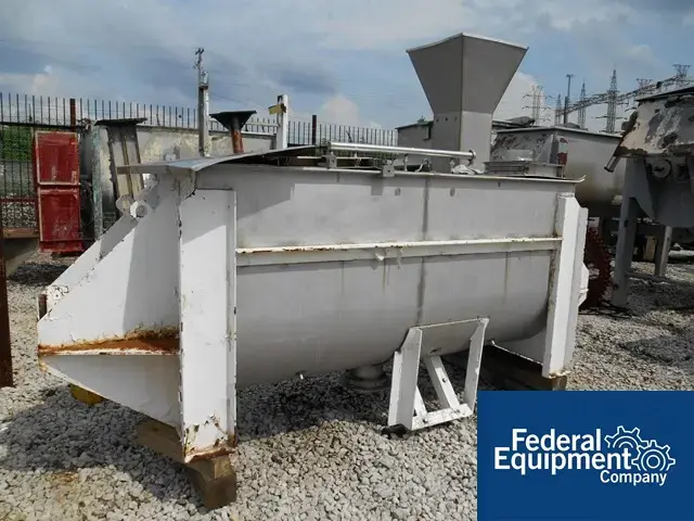 Used Areco 80 Cu Ft Areco Ribbon Blender, 304 S/S, 20 HP Ribbon Blenders Ohio US | Federal Equipment Company #125706