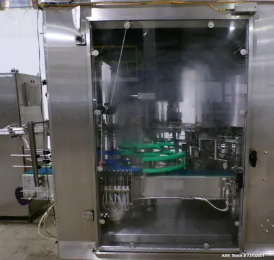 Used SERAC 18/6 Bottle Fillers Illinois US | Aaron Equipment #1355232