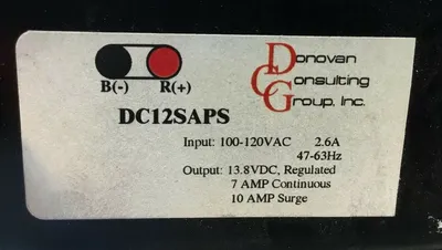 Used Donovan _UNKNOWN_ Single Output Power Supplies South Carolina US | Palmetto Automation #1166441