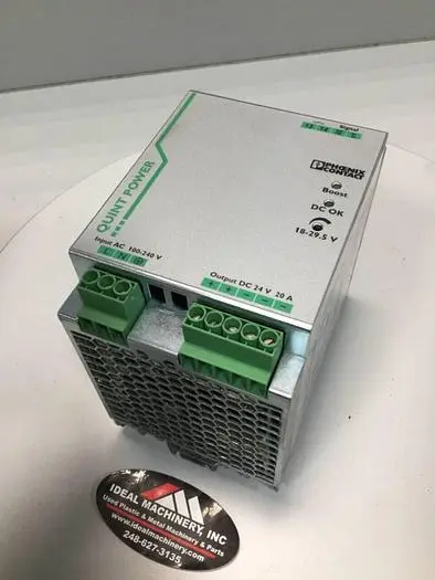 Used PHOENIX CONTACT QUINT-PS-1AC-24DC/20 Power Supplies Michigan US | Ideal Machinery #705400