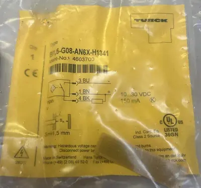 USED TURCK BI1.5G08-AN6X-H1341