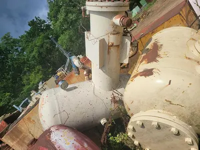 Used AFTERMARKET AIR COMPRESSOR TEE TANK Air Compressor Parts Pennsylvania US | East West Machinery & Drilling #1417278