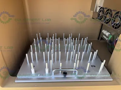 USED INFORS HT MINITRON DOUBLE STACKED CO2 HUMIDITY INCUBATOR SHAKER 65°C