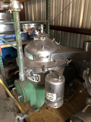 Westfalia SA 20-03-076 separators, 316SS.