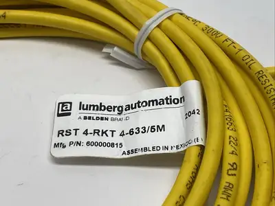 New | in-Stock Lumberg RST 4-RKT 4-633/5M, 600000815 Cable & Wire Michigan US | Maverick Industrial Sales #1495960