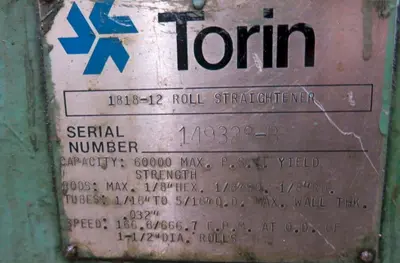 USED TORIN 1818-12