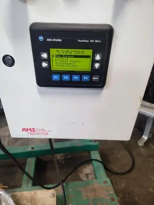 AMS  #A100-auger filler with foot pedal control