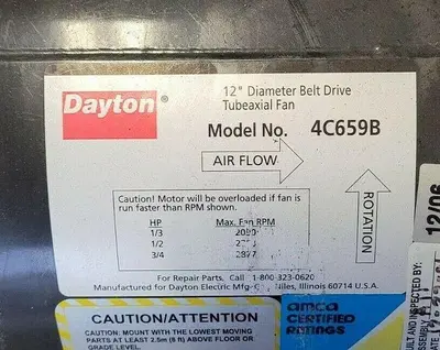 USED DAYTON 4C659B