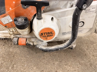 Used STIHL TS800 16" CONCRETE SAW Concrete Cutters Michigan US | Miedema Asset Management Group #1483324