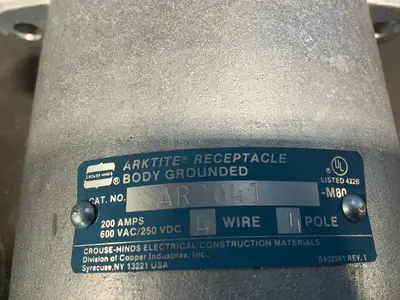 Used CROUSEHINDS AR2041 Bus Bars & Plugs Ohio US | HGR 24 #1355955