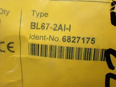 New | in-Stock TURCK BL672AII Input / Output Modules | HGR 24 #748169