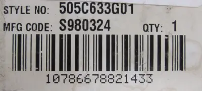 NEW CUTLER HAMMER 505C633G01 COIL 120V