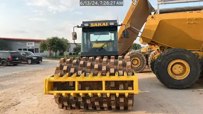 Used 2024 SAKAI SV544T Single Drum Rollers Texas US | National Equipment Dealers #1422714