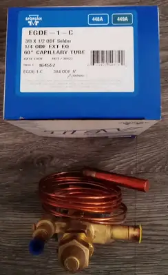 Used Sporlan Sporlan thermostatic expansion valve Edge -1-C PN(164557) Chiller & Refrigeration Parts US | Infinity wholesale & Supply LLC #1305716