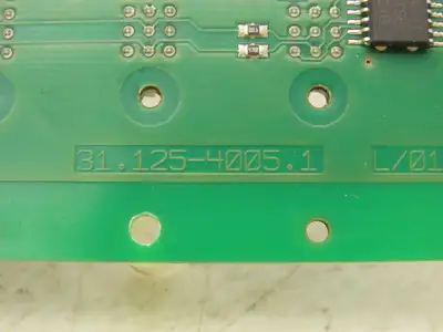 SMS Elotherm PEP CXC-5S Printed Circuit Board PCB Backplane 1022-6120 Rev 10