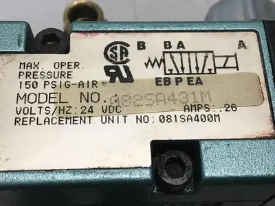 USED NUMATICS 082SA431M
