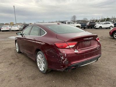 Used 2015 CHRYSLER 200 Cars Michigan US | Miedema Asset Management Group #1315964
