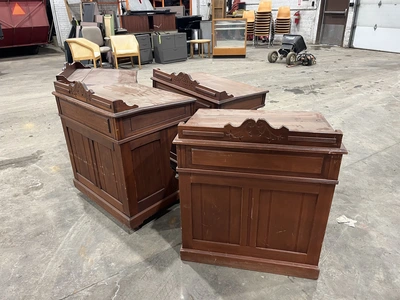 4 Vintage Davenport Writing Desks