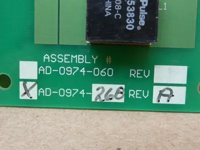 USED STATIC CONTROL SYSTEMS CB-0974-311