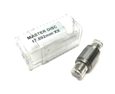 USED MAHR STEEL XX MASTER DISC 17.892MM