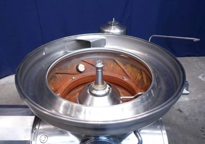 Westfalia SAMM 12006 warm milk separator, 316SS.