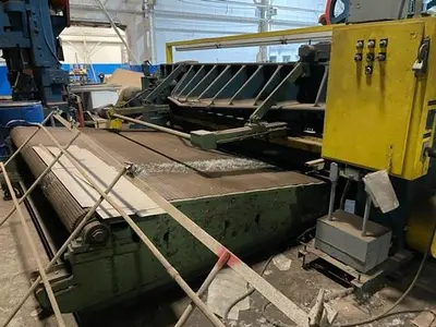 12' X 10 GAUGE WYSONG SQUARING SHEAR (USED)