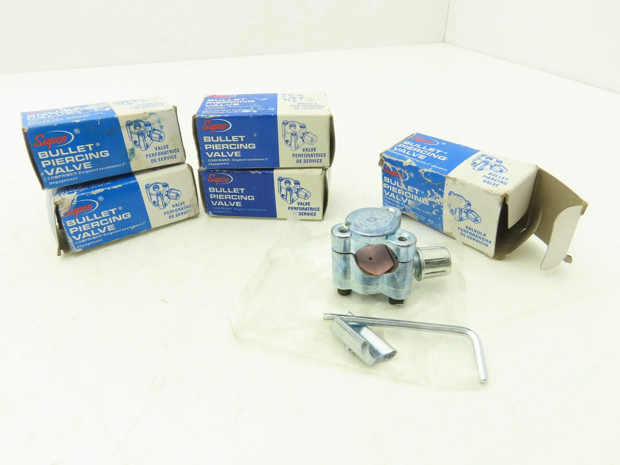 Supco 56-1383 Bullet Piercing Valve For 1/2" & 5/8" Tubing Lot of 5