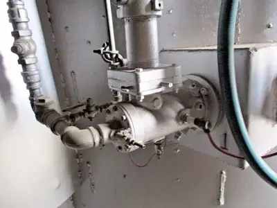 60" diameter x 72" H Annealing Furnace, gas-fired, hydrogen gas, 2150°F, complete w/control