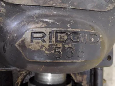 2" RIDGID MODEL #535 PIPE THREADER: STOCK #22503