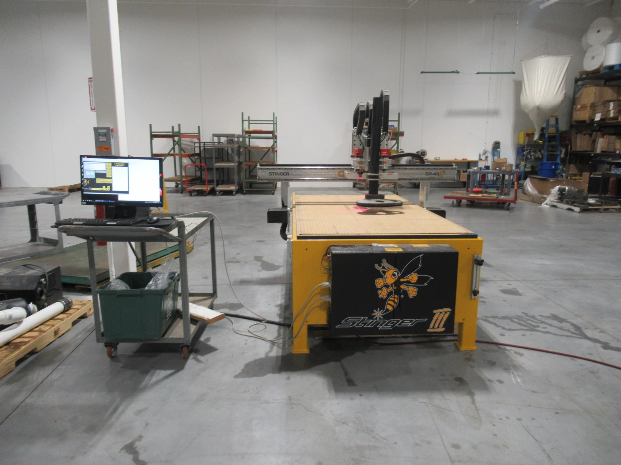 Used CAMASTER STINGER 3 SR-48 CNC ROUTER CNC Routers Minnesota US | Machinesused.com #1276229